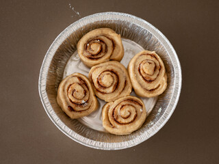 Baking Cinnamon Roll at Home