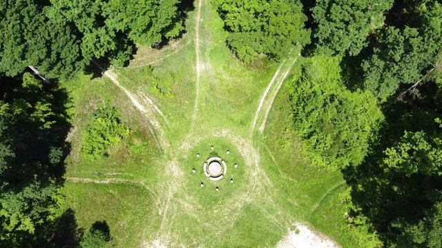 survol de la for&ecirc;t de Rambouillet