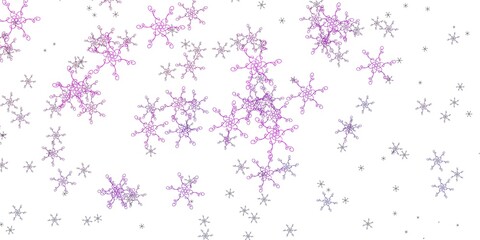 Light Pink vector background with lines.