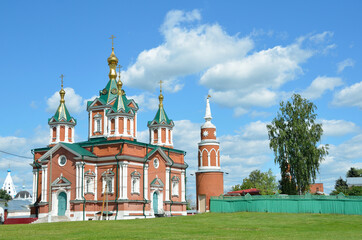 Fototapeta na wymiar Kolomna. Russia, ancient Brusensky monastery