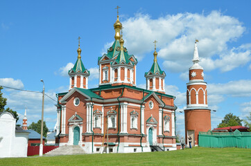 Fototapeta na wymiar Kolomna, Brusensky monastery in summer. Russia