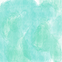 Fototapeta premium Watercolor vector background. Green watercolor textured wallpaper to graphic work