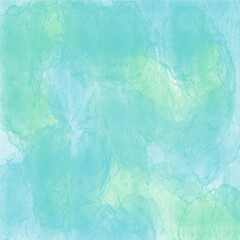 Watercolor vector background. Green watercolor textured wallpaper to graphic work