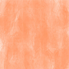 Watercolor vector background. Orange watercolor textured wallpaper to graphic work