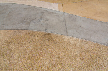 Sand wash gravel floor background texture