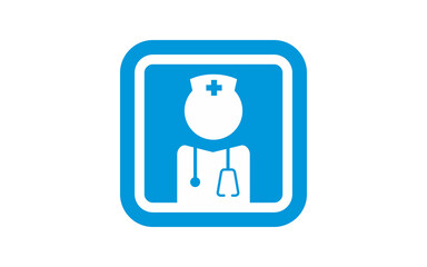 Nursing logo vector design 2