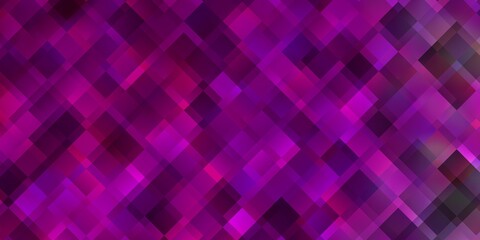 Light Pink vector background with rectangles.