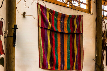 Old rustic decoration on a wall