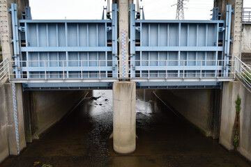 Image of Light blue Sluice  [at the time of opening]