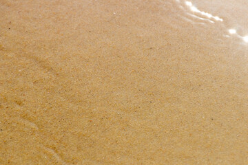 sand with water in Rio de Janeiro.