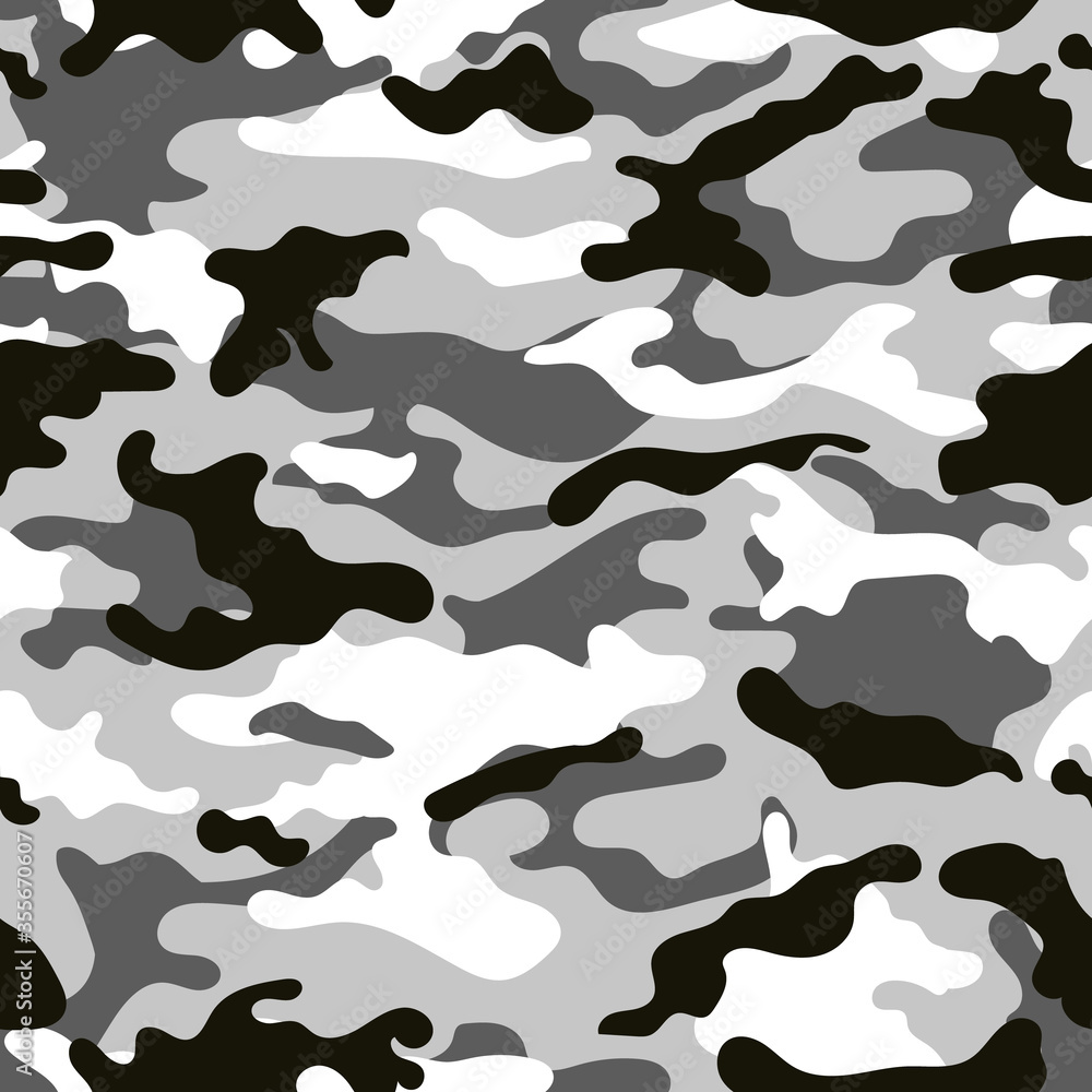 Poster vector camouflage pattern for army. camouflage military pattern