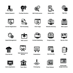 
Glyph Icons Design Pack Web and Graphic Designing
