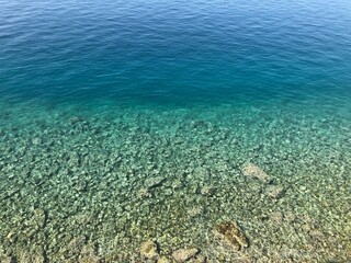 Clear Water Ocean Mediterean Sea Adria Croatia