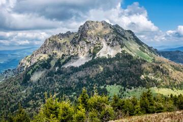 Big Rozsutec, Little Fatra, Slovakia, springtime scene