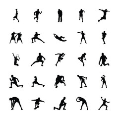 
Olympic Games Silhouettes Icons Pack 

