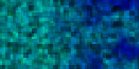 Light Pink, Blue vector background with rectangles.