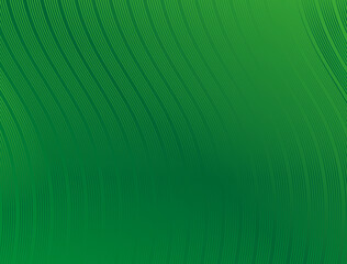 Abstract green background with lines. Vector graphics.