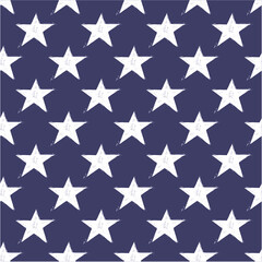 Obraz premium Seamless pattern with stars