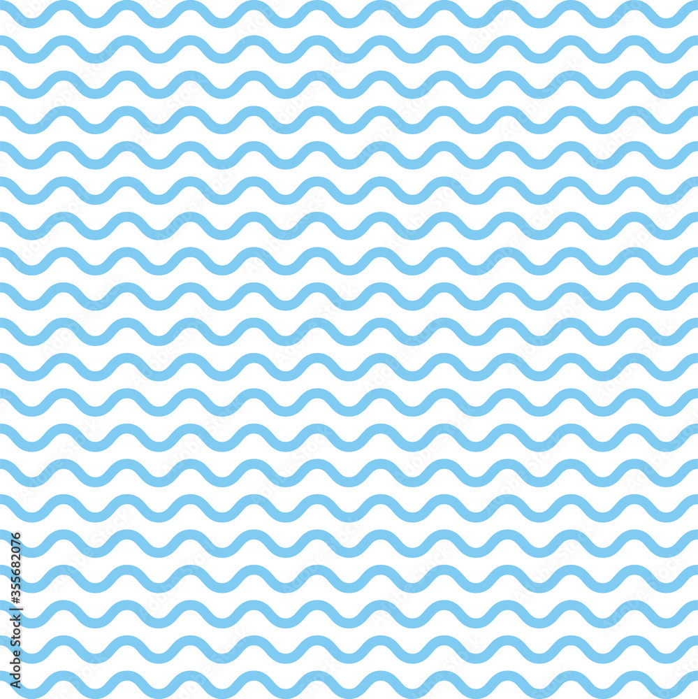 Poster vector seamless waves pattern. blue abstract wave background. vector eps 10.