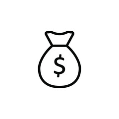 cash icon vector