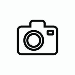 photo camera icon vector