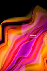 Liquid gradients abstract background, color wave pattern poster design for Wallpaper, Banner, Background, Card, Book Illustration, landing page