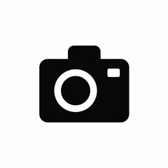 photo camera icon vector