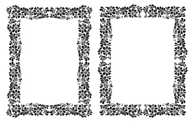 Frames from the natural elements