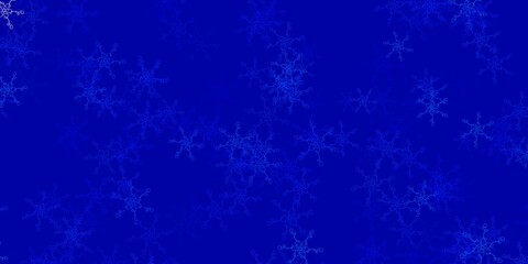 Light BLUE vector backdrop with curves.