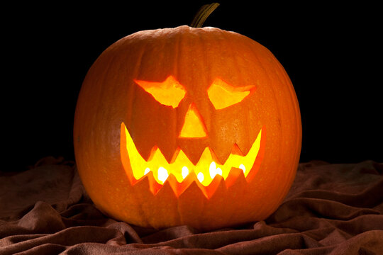 Halloween night pumpkin or Jack O Lantern