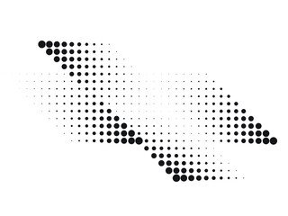 Abstract Hipster Linear halftone dots Background . Vector Design .