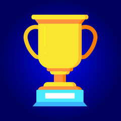 gold trophy cup
