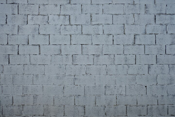 Gray concrete block wall pattern
