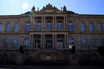 Obraz premium Museum, Art collection, Herzog, Schlossplatz, Gotha, Thuringia, Germany, Europe