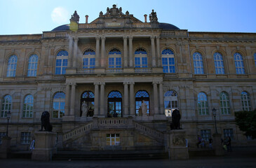 Fototapeta na wymiar Museum, Art collection, Herzog, Schlossplatz, Gotha, Thuringia, Germany, Europe