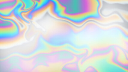 Abstract holographic distortions. Air background with trendy multicolor gradation. Blurry illustration, beautiful trendy gradient with copy space. Vector EPS10, not trace image, include mesh gradient