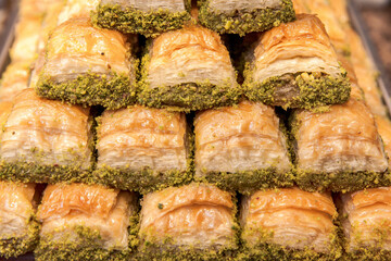 Turkish baklava assortment