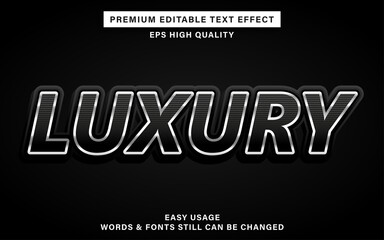 Text effect luxury