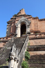 Fototapeta premium Wat Chedi Luang à Chiang Mai, Thaïlande