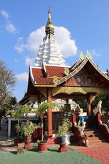 Temple à Chiang Mai, Thaïlande