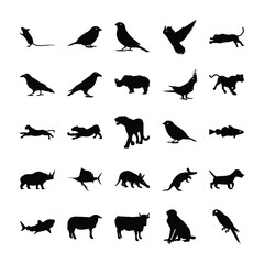Animals Silhouette Collection