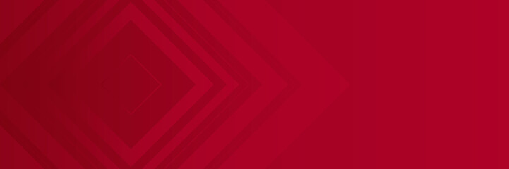 Obraz premium Red Background for wide banner. Vector illustration design for presentation, banner, cover, web, flyer, card, poster, wallpaper, texture, slide, magazine, and powerpoint.