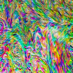 Abstract realistic 3d rendering textured painting bakcground illustration with vibrant colors.