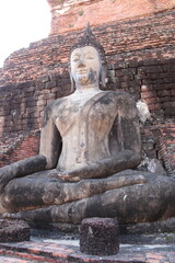 Fototapeta premium Bouddha du parc historique de Sukhothaï, Thaïlande