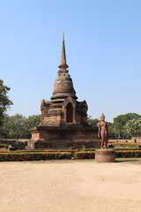 Fototapeta premium Temple&nbsp;du parc historique de Sukhothaï, Thaïlande