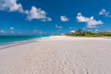 island of Anguilla in the Caribbean sea