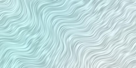 Obraz premium Light BLUE vector template with curved lines. Bright illustration with gradient circular arcs. Pattern for business booklets, leaflets