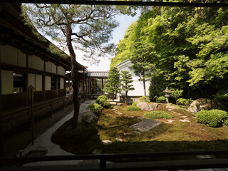 Jardines del Templo Nanzen-ji, en Kioto, Japón