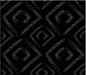 Seamless geometric vector pattern with rhombus