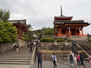 Templo Kiyomizudera, en Kioto